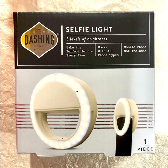 DASH Selfie Cell phone Light size 3.5x 3.5 NIB NWT - Picture 5 of 6